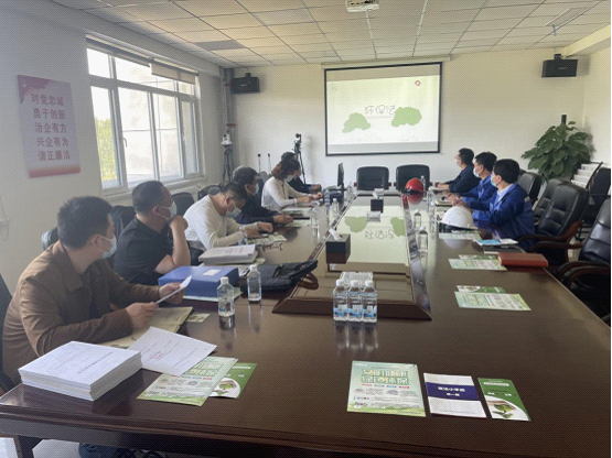 5月16日,兴隆台生态环境保护执法大队在北新禹王防水科技集团